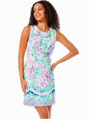 Lilly Pulitzer Mila Mini Dress vibrant  floral size 6